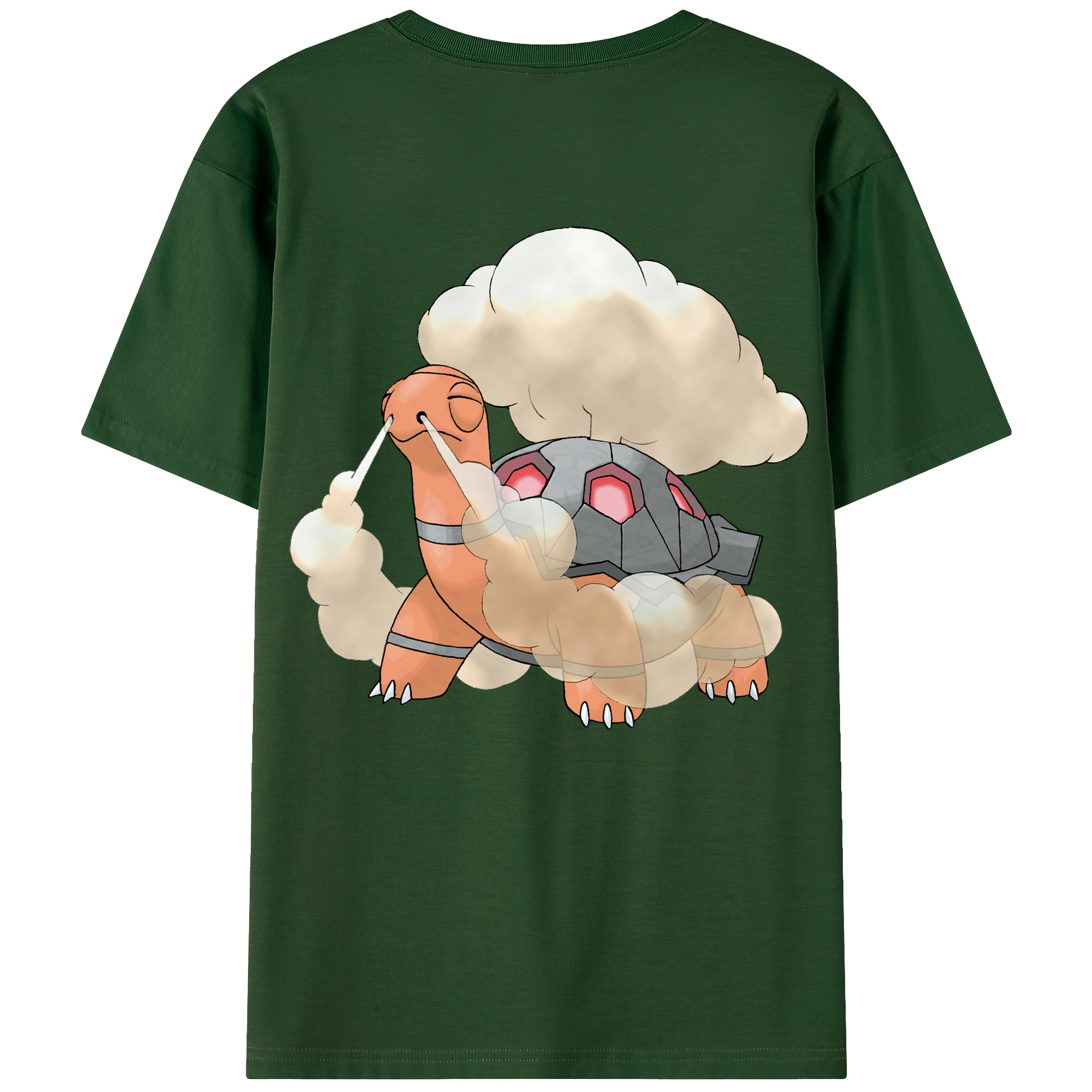 （画像用） ポケットモンスター Pokémon 綿100％半袖Tシャツ（背面プリント）
